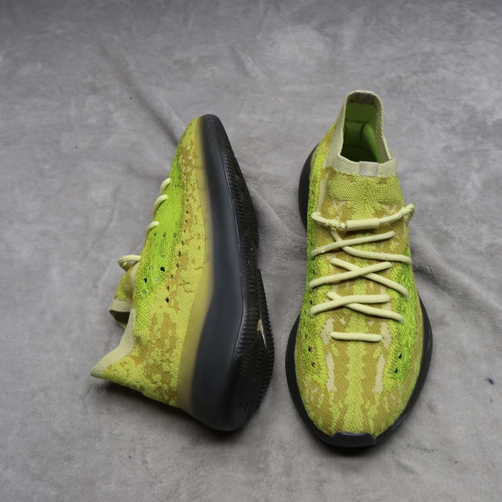 Adidas Mens 10.5 Running Shoes‎ Yellow Yeezy Boost 380 Hylte Glow Lightweight